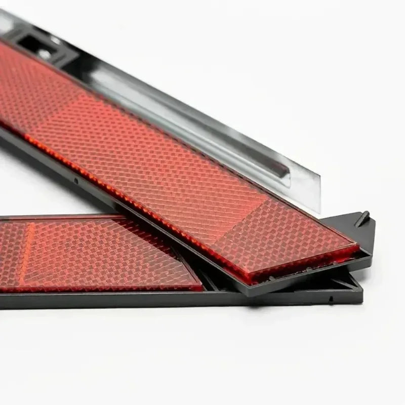 Foldable Car Warning Triangle - 30cm Reflective Emergency Tripod w/Anti-Slip Base & Storage Box, for Roadside Breakdown