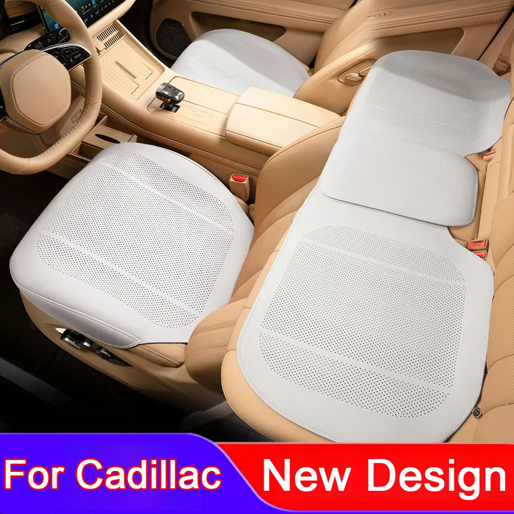Car Seat Cover Front seat Full Surround Protective Covers Seat Cushion For Cadillac SRX CTS CT4 CT5 XT4 XT5 XT6 XTS Escalade