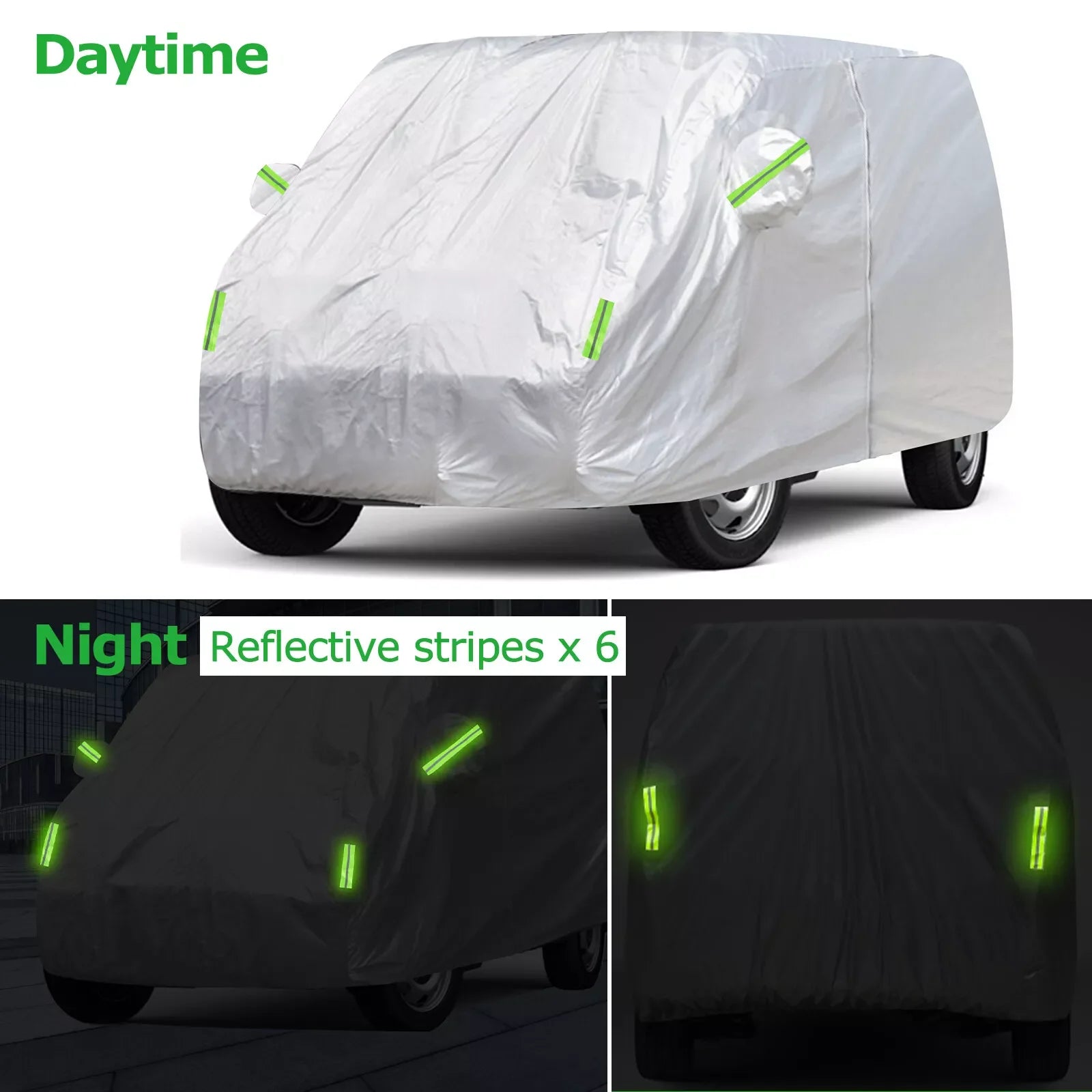 Cover For VW Transporter T3 T4 T5 T6 Full Car Cover Outdoor Waterproof Sun Rain Snow Dust Resistant Protection UV Car Case Cover Car Mobile World