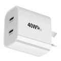 USB C Wall Charger Block 20W, 2-Pack Dual Port PD Power Delivery Fast Type C Charging  Plug Adapter for iPhone 11/12/13/14/15 Car Mobile World