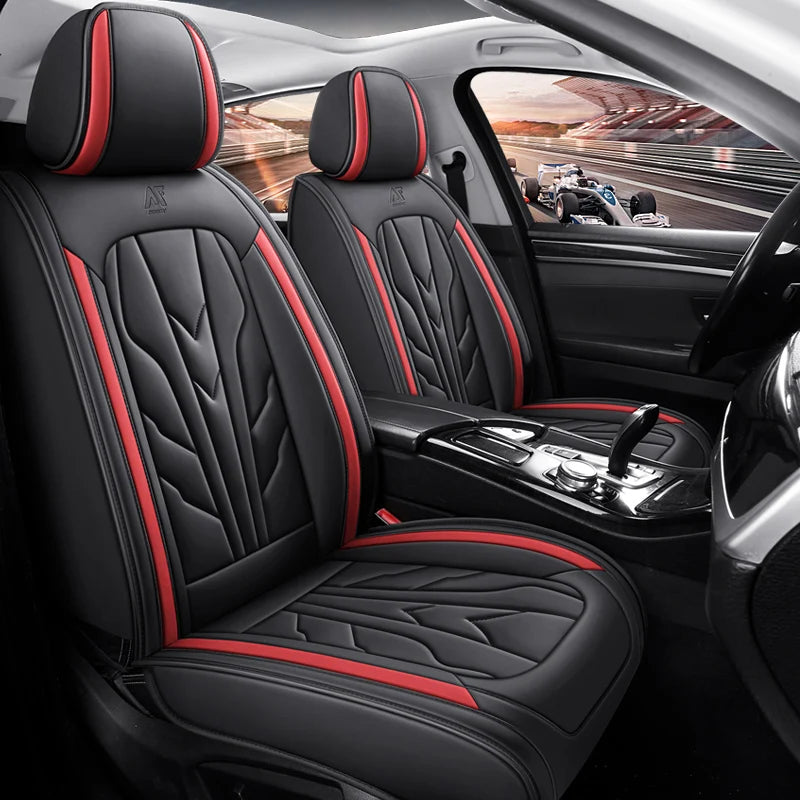 Full Coverage Pu Leather Car Seat Covers for CADILLAC CTS ATS CT6 XTS Escallade XT5 SRX DTS Car Accessories