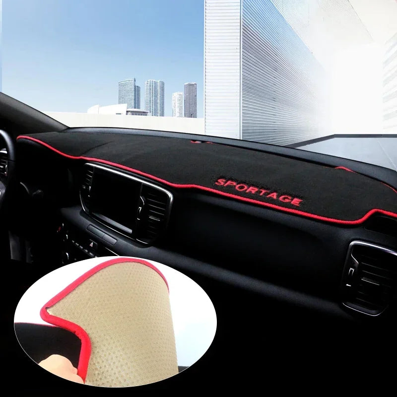 For Kia Sportage 4 QL 2016 2017 2018 2019 2020 2021 2022 Car Dashboard Sunshade Anti-UV Anti-Dirt Carpet Protect Mat Accessories