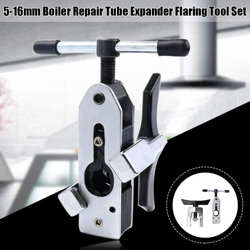 Variable Diameter 5-16mm Boiler Repair Universal Tube Expander Flaring Tool Air Conditioner Copper Pipe Refrigeration Expander CM World