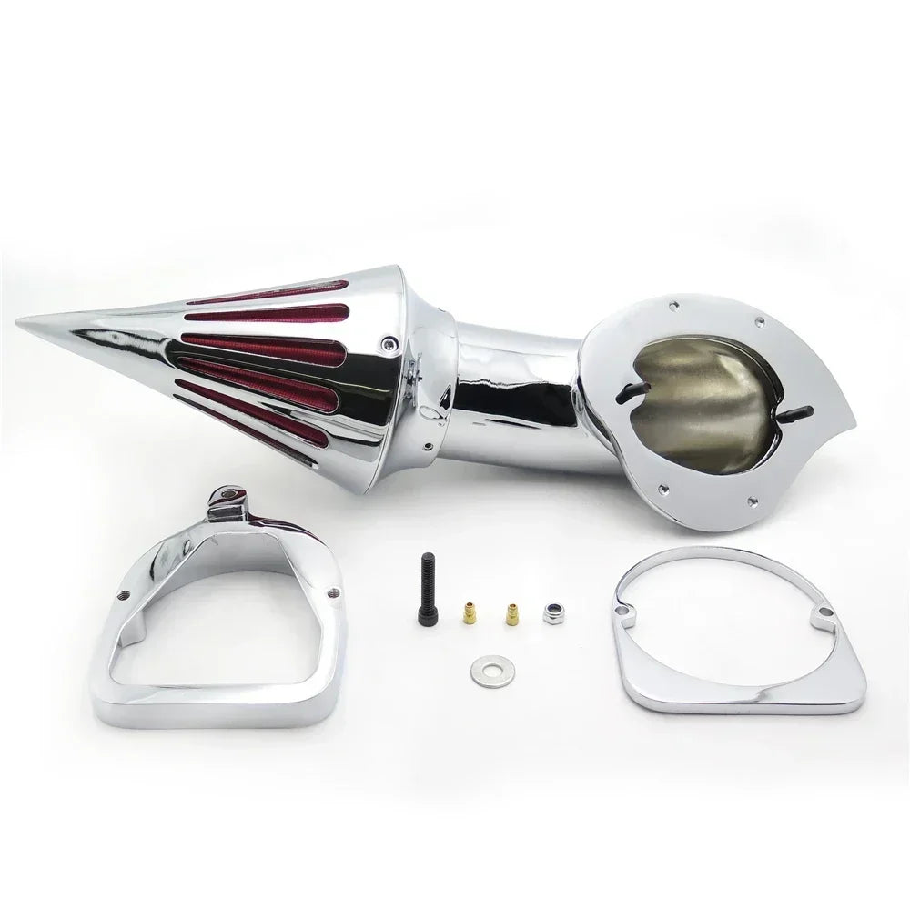 Spike Air Cleaner Kit Intake Filter for Honda Shadow Spirit/Ace 750 1998-2019 1998 & UP Aftermarket Motorcycle Parts CM World