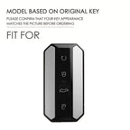 Genuine Cow Leather Car Remote Smart Key Fob Case Cover Bag Chain Holder Buttons Protector Keychain For Jaecoo 5 J5 EV 2025 2026