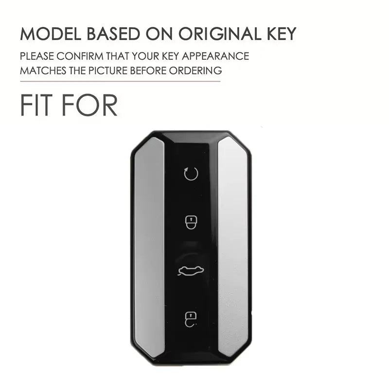 Genuine Cow Leather Car Remote Smart Key Fob Case Cover Bag Chain Holder Buttons Protector Keychain For Jaecoo 5 J5 EV 2025 2026
