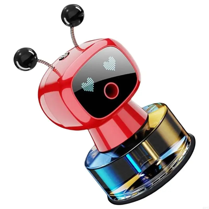 Innovative Robot Car Air Purifier Scent Diffuser with Usb Charges Port Creative Robot Design Car Air Freshener Car Mobile World
