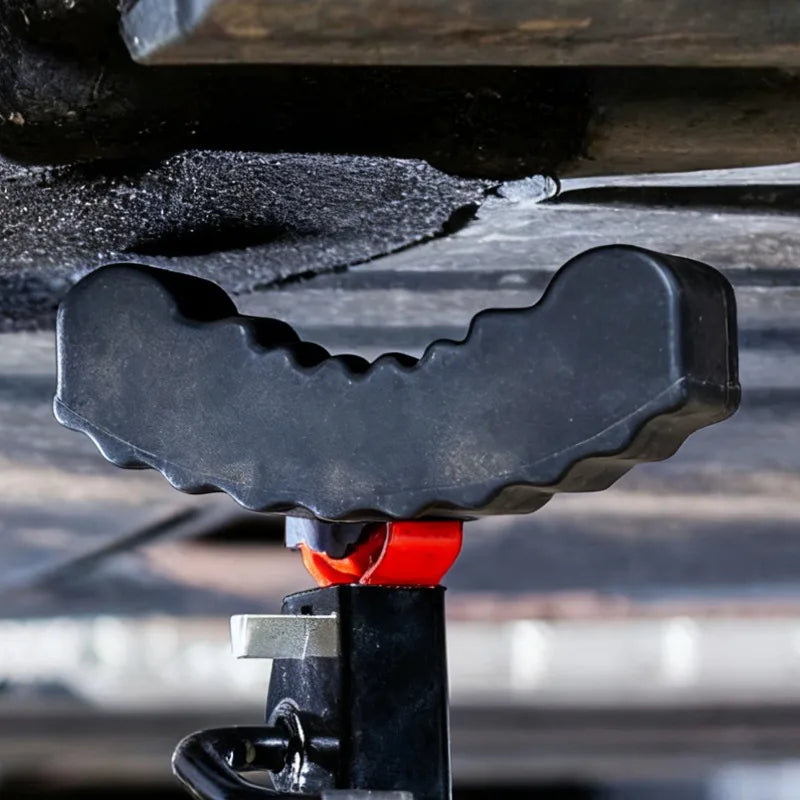 Weld Floor Frame Rail Adapter Jack Rubber Car Jack Lift Pad Stand Car Slotted Lift Jack Stand Rubber Pad Car Repair Tools CM World