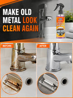 Rust Remover Spray for Metal Powerful Rust Removal Cleaner Anti Corrosion Treatment for Car Parts Tools Bolts Household Hardware
