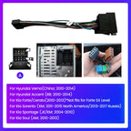 Power Cable For Hyundai Kia Android Car Radio Stereo Car Audio MP5 Player GPS Central Automotive Multimedia Player Accessories CM World