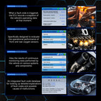 2026 KONNWEI KW330 Car OBD2 Fault Scanner Engine Battery Test  Fault Code Clear Real-Time Data Professional OBD Inspection Tool Car Mobile World