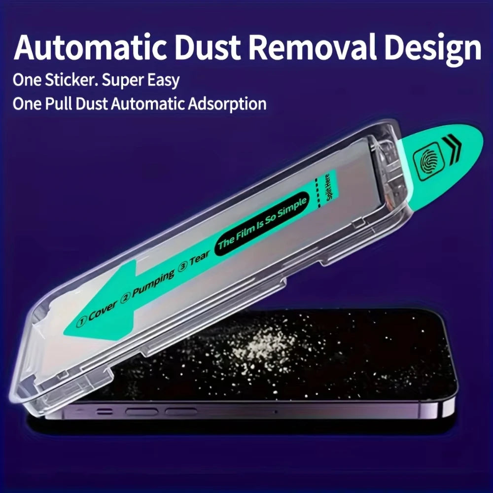 1-5Pcs Matte Privacy Tempered Glass Screen Protector For iPhone 17 16 Pro Max Air 16e 15 14 Plus 13 11 12 XS XR Dust Free Instal Car Mobile World