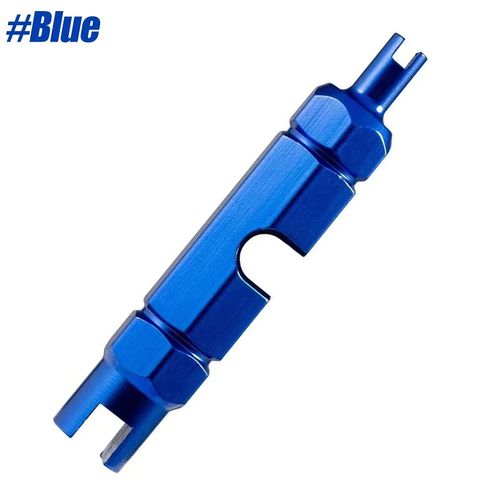 1Pcs Valve Core Remover Tool for Presta, Schrader, Valve Extender Tire Repair, Wrench for Bike, Car, Bicycle, Motorcycle Tyre