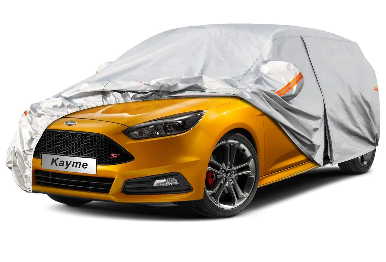 Heavy-duty Waterproof Car Cover All-Weather Outdoor Dust UV-Protective Fit for Hatchback Sedan SUV Full Kayme Car Accessories Car Mobile World
