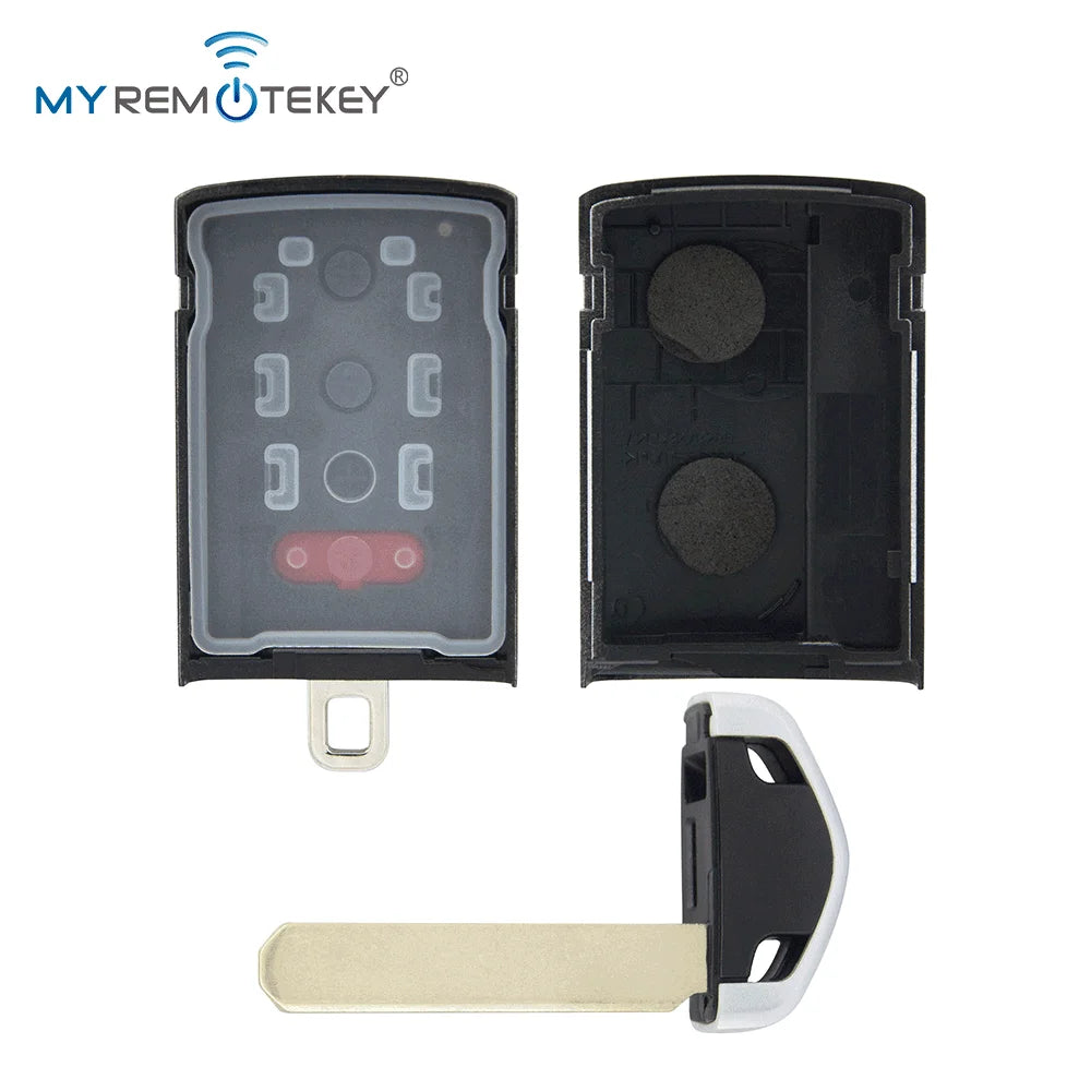 MYREMOTEKEY Smart Remote Car Key Shell Case Fob FCC KR5434760 4 Button for 2013-2015 Acura RDX P/N 72147-TX4-A01 CM World