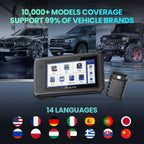 MUCAR VO6 Car Diagnostic Tools Full System OBD2 Scanner 28 Resets Lifetime Free Bidirectional Control ECU Coding Auto Scan Tools Car Mobile World