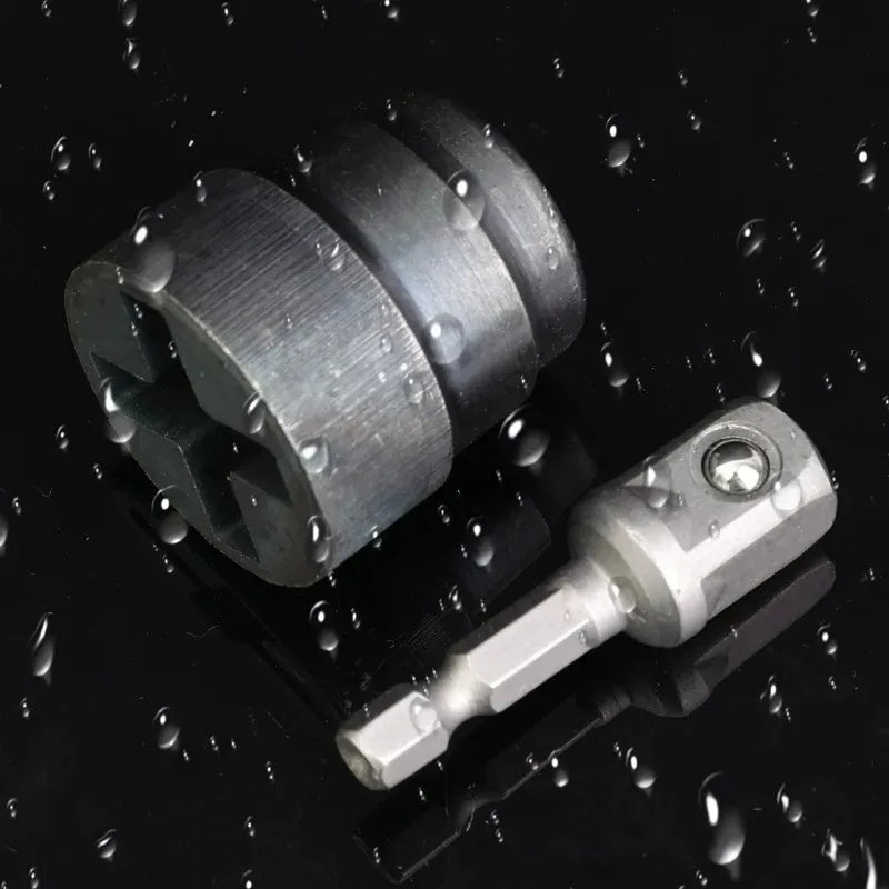 Drill Jack Adapter Impact Wrench Adapter Auto Repair Jack Socket Automotive Maintenance Lifting Tool Labor-Saving Device CM World