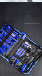 19Pcs Trim Removal Tool Set & Clip Plier Upholstery Remover Nylon Car Panel Removal Set with Portable Storage Bag CM World