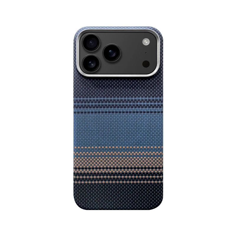 Ultra Slim Real Aramid Kevlar Carbon Fiber Business Case For IPhone 17 Air Pro Max Magnetic Charging Shockproof Protective Cover Car Mobile World