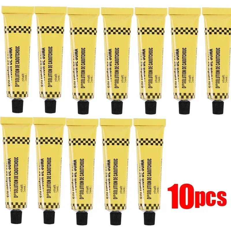 Car Tire Repair Tool Tubeless Tyre Repair Kit with Rubber Strips Studding Tool Puncture Plug Garage Tools for Motorcycle Trucks