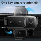 Car Wireless Charger Dual Coil Fold Screen Car Fast Charging Stand for Samsung Galaxy Z Fold 6 Flip 3 Air Vent Car Phone Holder CM World