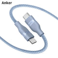 Anker A82E2 USB C to USB C Cable 240W Upcycled Braided Fast Charging Cord 3ft 6ft Optional for iPhone 16 Pro Series