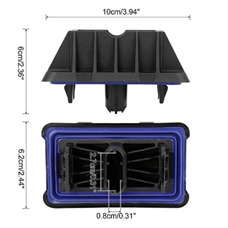 1/4pcs 51717189259 Under Car Jack Lift Jacking Point Support Pad Plug Block Cover for BMW X3 X4 X5 X6 E70 E71 E72 F26 F25 F15 CM World