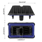 1/4pcs 51717189259 Under Car Jack Lift Jacking Point Support Pad Plug Block Cover for BMW X3 X4 X5 X6 E70 E71 E72 F26 F25 F15 CM World