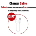 Lenovo 140W Super Fast Charging Power Bank 500000mAh CCC Certified LED Digital Display Portable External Battery for XiaomiHuawe
