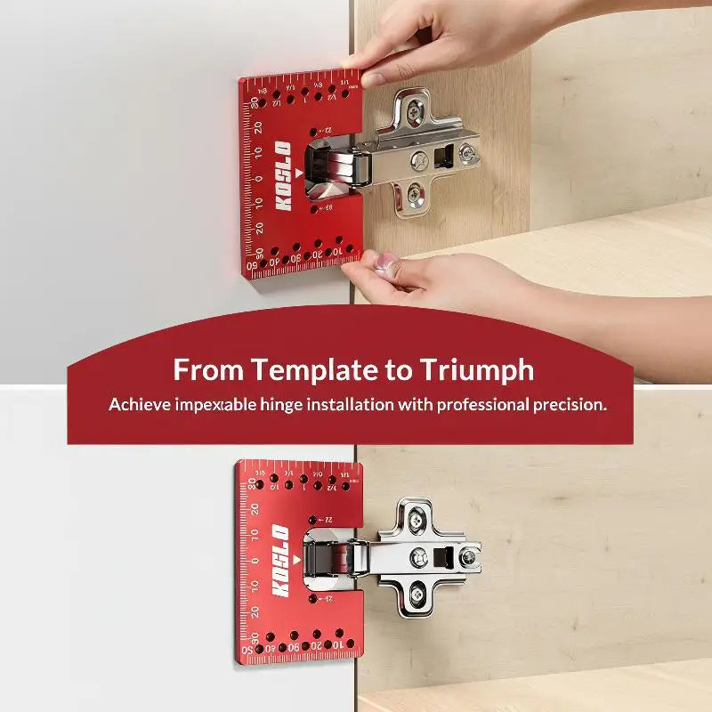 Reusable Magnetic 2mm Cabinet Hinge Spacer Gap Alignment Tool for Wardrobe Door Installation Cabinet Repair DIY Woodworking