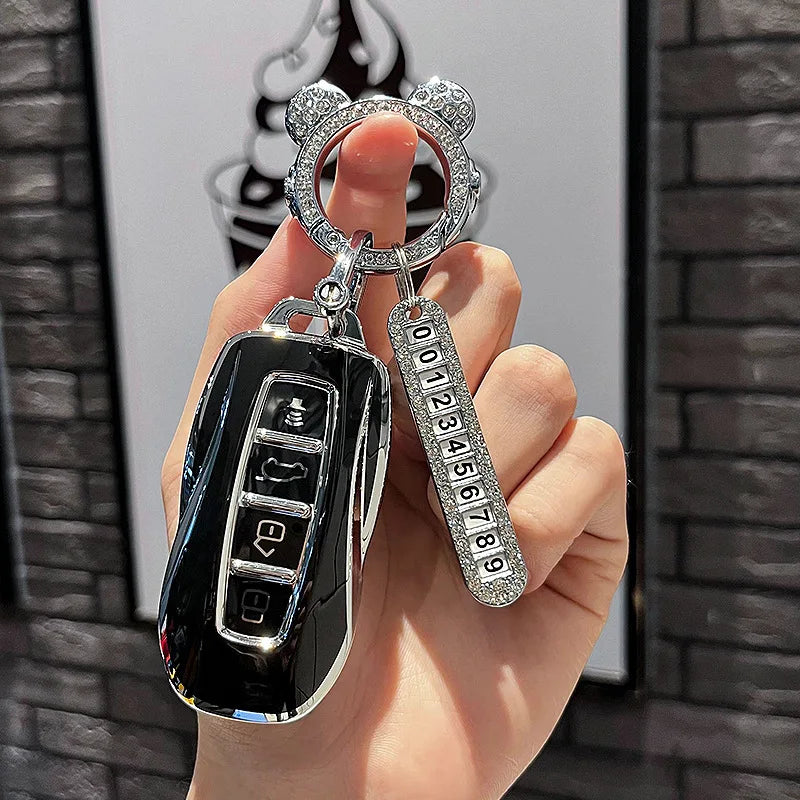 TPU Car Remote Key Case Cover Protect Shell Fob For Ford EQUATOR JMC Plus 5 6 7 Sport EcoBoost Smart Accessories