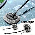 New Car Wash Mop Cleaning Brush Telescoping Long Handle Cleaning Mop Retractable Bent Bar Car Wash Brush Car Cleaning Tools CM World