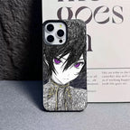Anime Couple Ultra Protective Case For Iphone 14 Pro Max 13 12 11 17 16 15 Plus 17E Air Soft Leather Cover