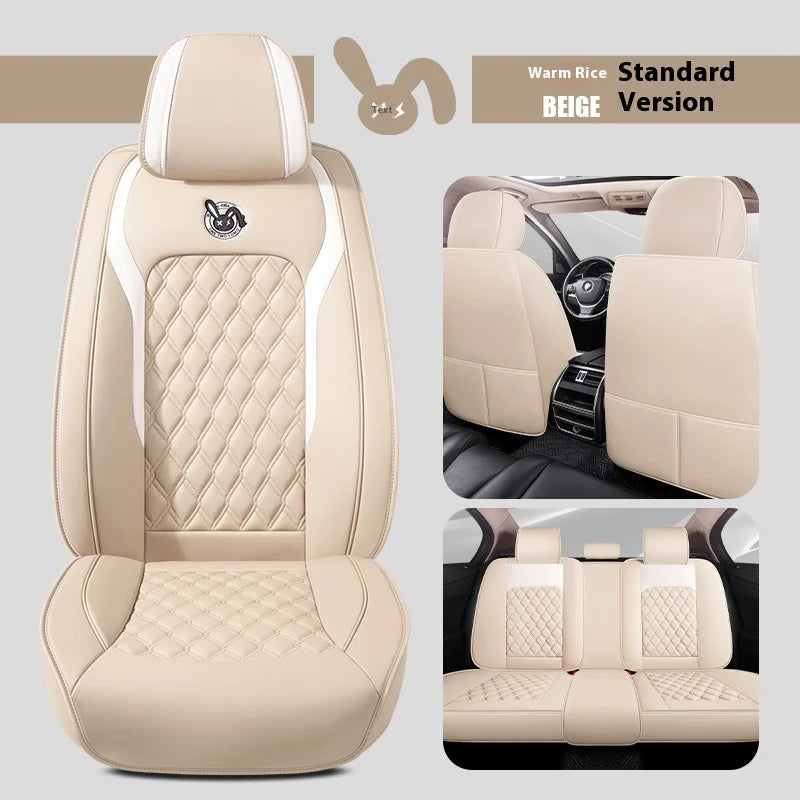Five-seat car seat covers, Trendy Collection, stylish, durable, universal fit for most vehicles CM World