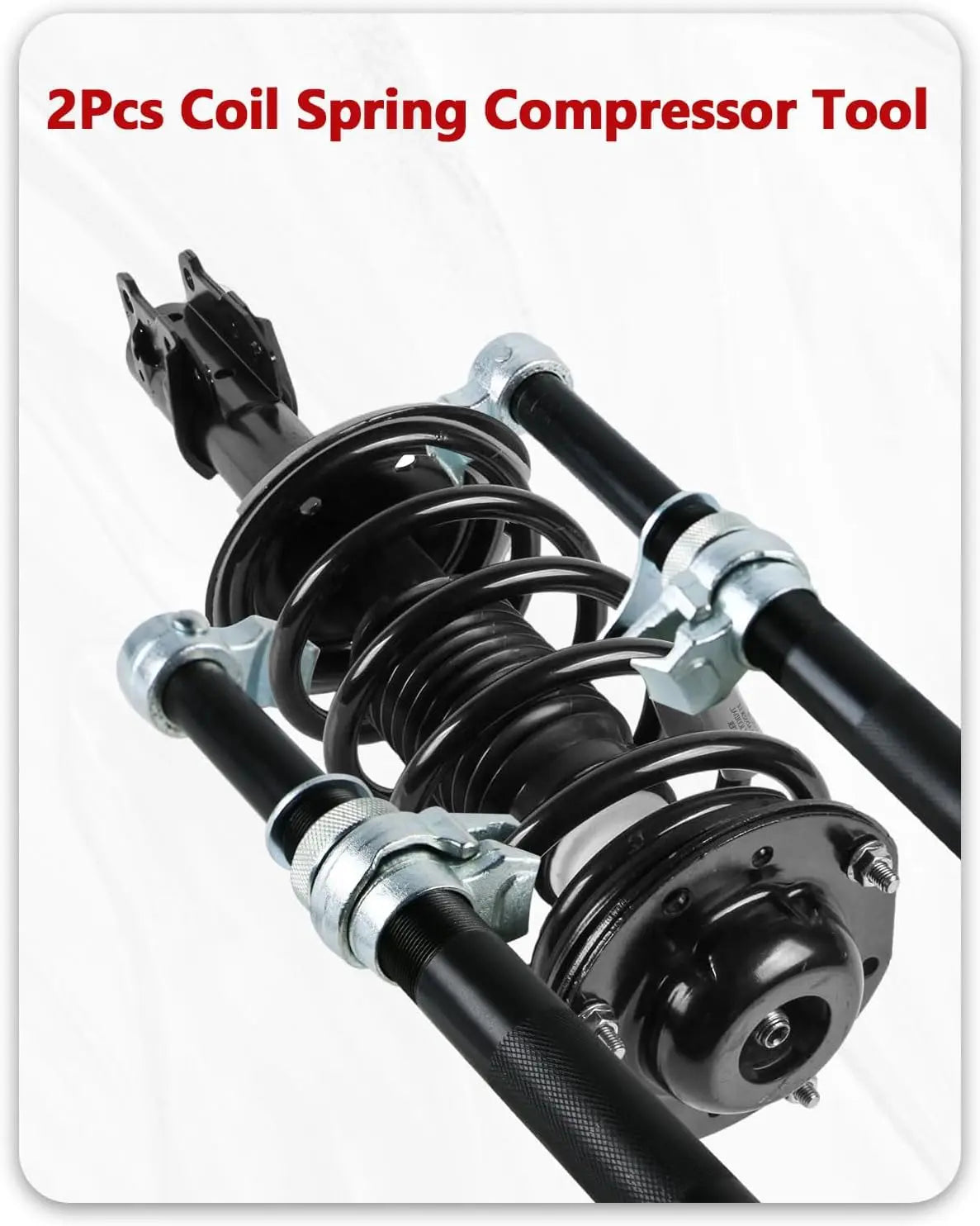 Spring Compressor Tool,Coil Spring Compressor Tool,Spring Compressor,Strut Spring Compressor,with Safety Bracket for Car CM World