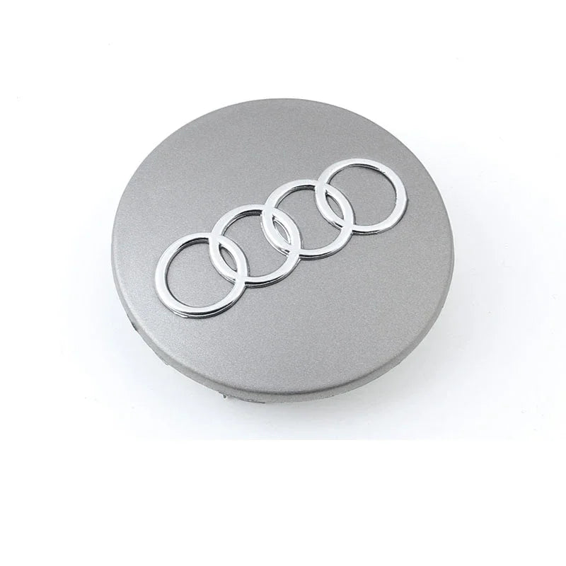 4pcs 60mm 61mm 68mm 69mm Car Styling Wheel Center Cap Hub Covers Badge 4B0601170 For Audi A3 A4 A5 A6 A7 A8 S4 S6 Accessories CM World