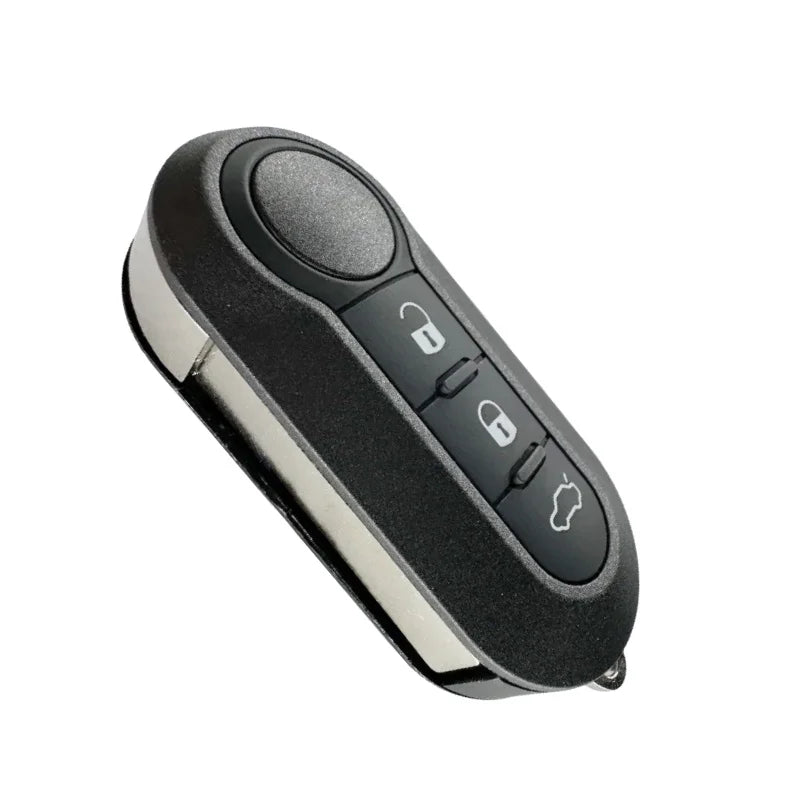 Good Quality For Fiat 500 Panda Punto Bravo 3 Buttons  Car Key Remote Control Shell Blank Case Housing Fob Keyless SIP22 Blade CM World