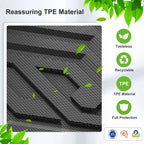 LUCKEASY for Leapmotor C10 2024-2026 Car Floor Mats Protective Pad Car Interior Accessories Waterproof Cargo Liner Trunk Mat