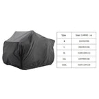 Heavy Duty ATV Cover Waterproof Windproof 4 Wheeler Quad Bike Storage Cover Black All Weather Protection Car Quad Covers Car Mobile World