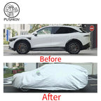 For ZEEKR 7X 2024 2025 2026 Anti-UV Sun Shade Snow Rain Resistant Windproof Cover All Weather Suitable Car Mobile World