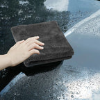 SEAMETAL 600GSM Car Thicken Cleaning Cloth Professional Cleaning Car Wiping Microfiber Towel Car Wash Rag 40x40cm 1/2/6/9 Packs