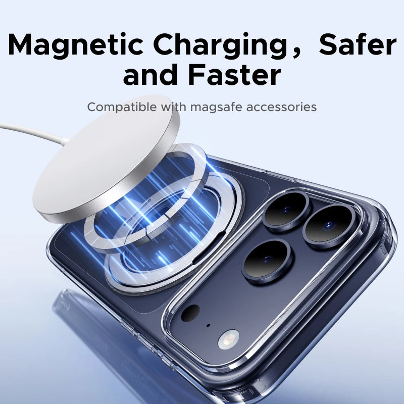 UGREEN for iPhone 17 Pro Max 360° Magnetic Stand Case Cover for iPhone 17pro for Magsafe Rotatable Magnet Kickstand Case Car Mobile World