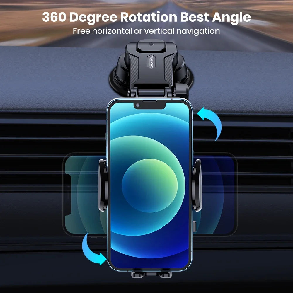 TOPK Car Phone Holder Gravity Dashboard Mount Compatible With Mag-Safe Universal For IPhone 13 12 11 Xiaomi Samsung