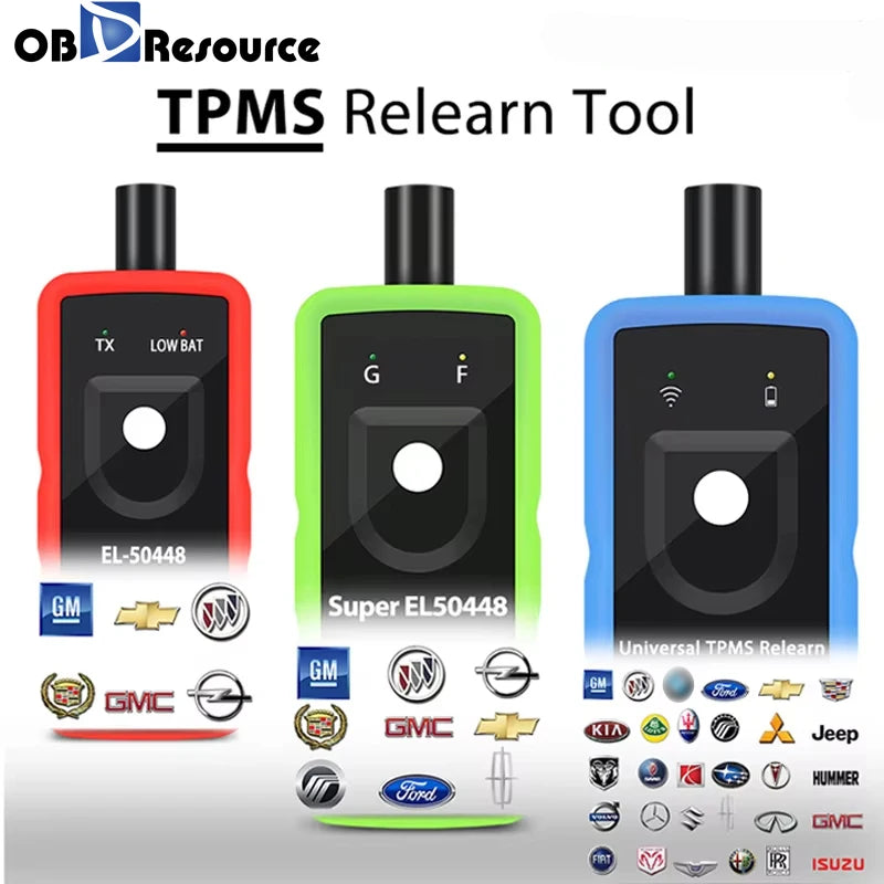 Universal Car U508 TPMS Reset Tool EL50448 Tire Pressure Monitoring Sensor Re-Learning Tool For Ford Opel Jeep GMC Chevrolet