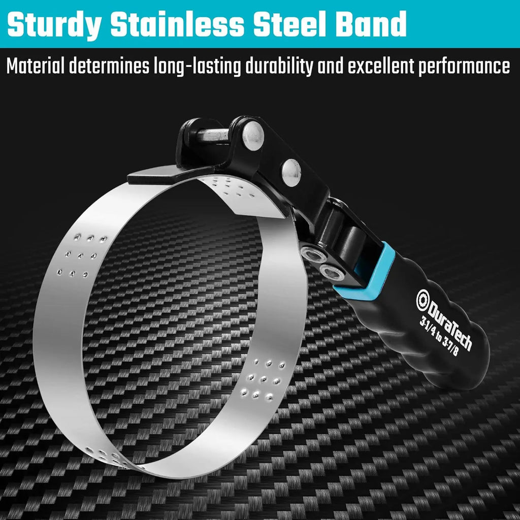 Standard Swivel Oil Filter Wrench, Removal Tool for 3-1/4" to 3-7/8" Filters, Essential Car Repair Accessory Car Mobile World