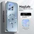 Magnetic iPhone Case with Heat Dissipation, Full Protection, Anti-drop for Apple 16, 15, 14, 13, Pro Max, New Car Mobile World