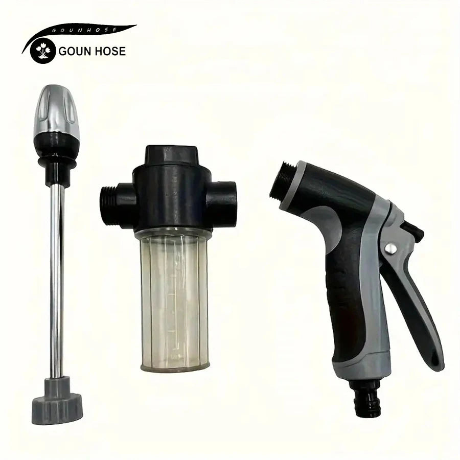 High-Pressure Car Washing Water Gun, External Cleaning Of RV, Foam Kettle Cleaning, Garden Water Hose Nozzle, Garden Shower,
