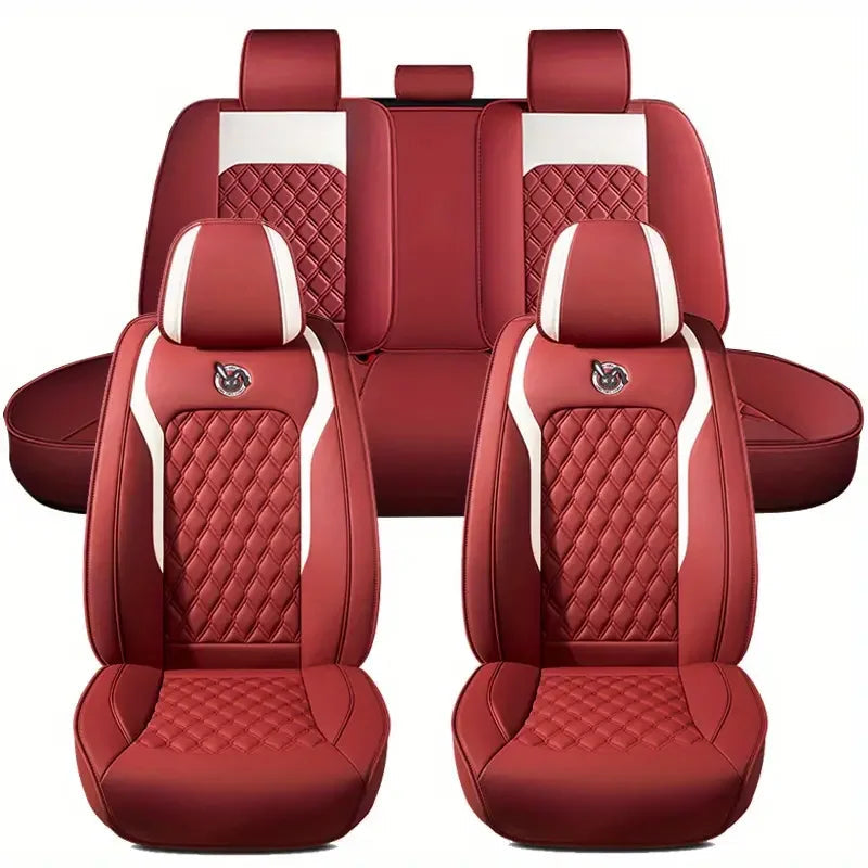Five-seat car seat covers, Trendy Collection, stylish, durable, universal fit for most vehicles CM World