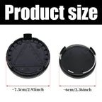 4Pcs 75mm 60mm 3D ABS Car Wheel Center Hub Caps Covers Rim Emblem Badge Universal For Auto Exterior Tuning Styling Trim Access