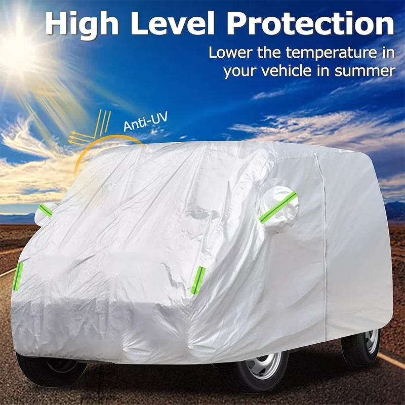 Car Cover For VW Transporter T3 T4 T5 T6 All-Weather Waterproof Dustproof Car Cover UV Protective  Snow Protection Covers